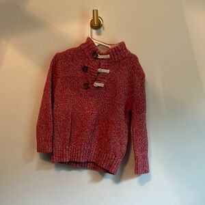 Cat and Jack red sweater size 4T